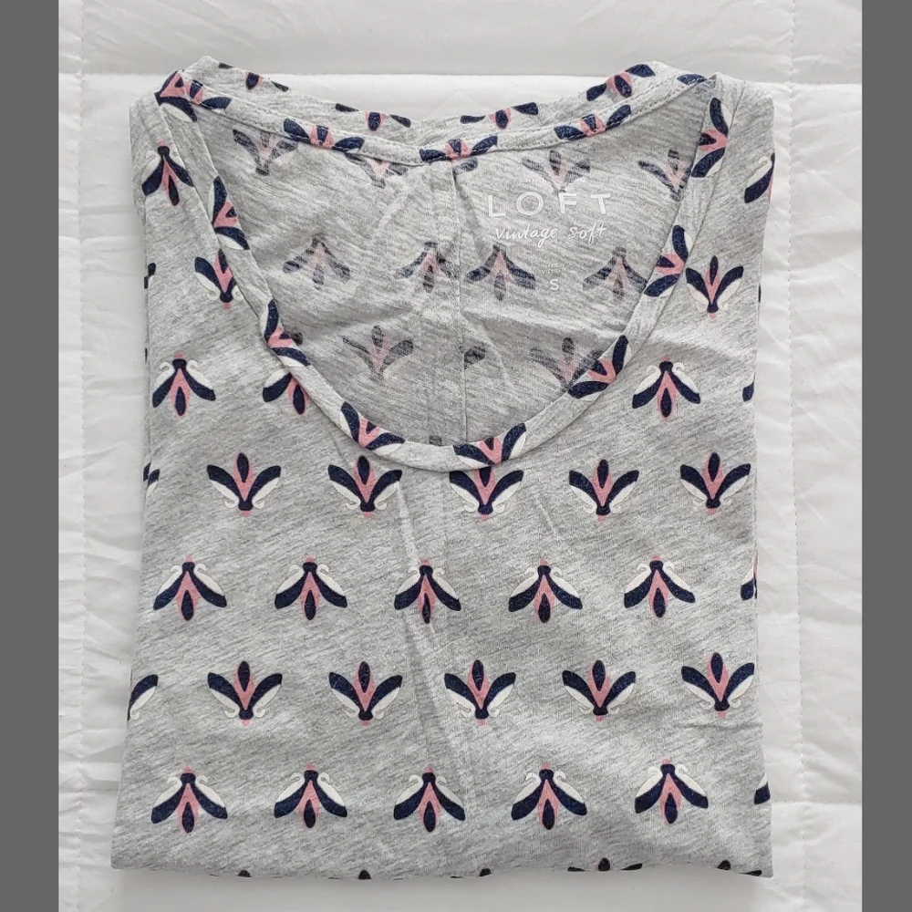 LOFT Vintage Soft Tee - Size Small - Picture 2 of 3
